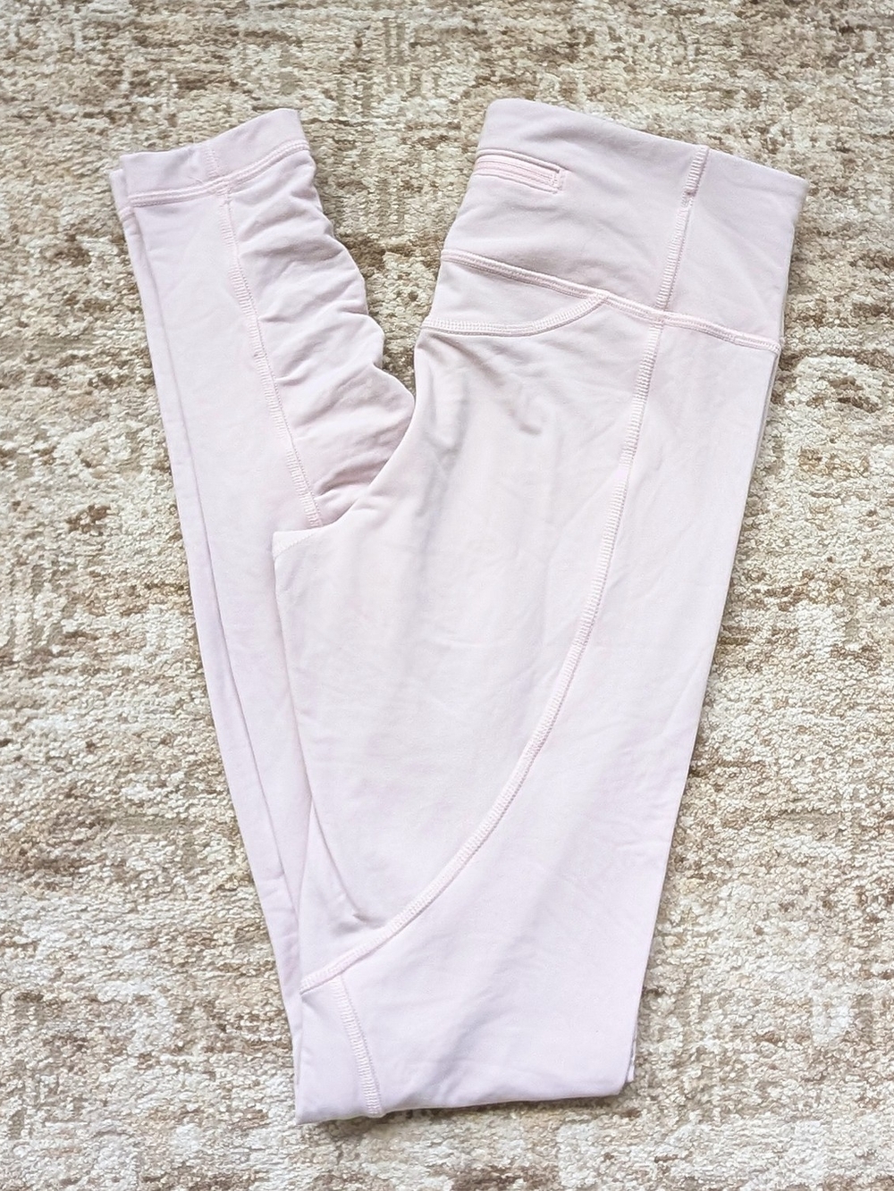 lululemon athletica Pale Pink High-Rise Leggings